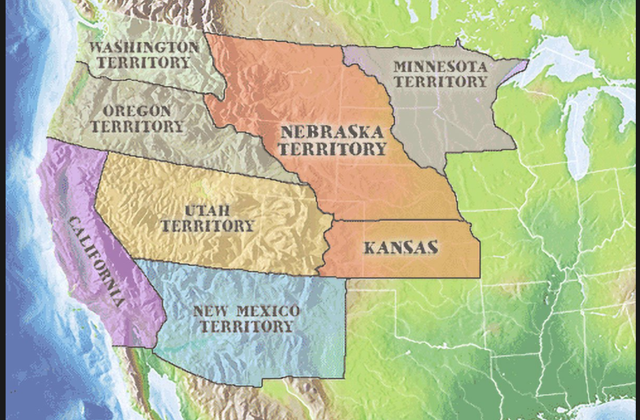 Western US Map