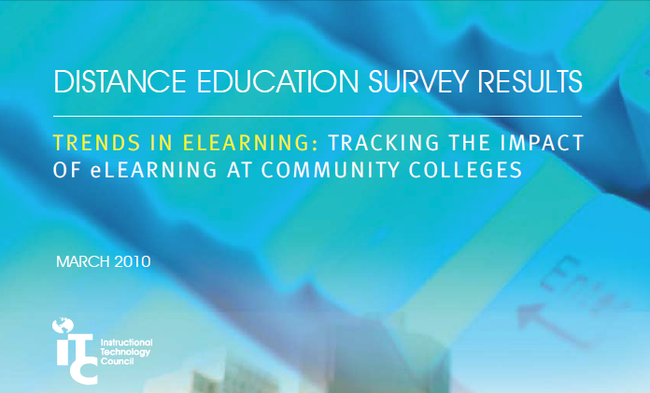 2010 ITC Distance Learning Survey Results Report