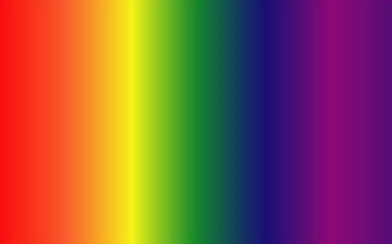 ROYGBIV: the acronym that describes the visible light spectrum.