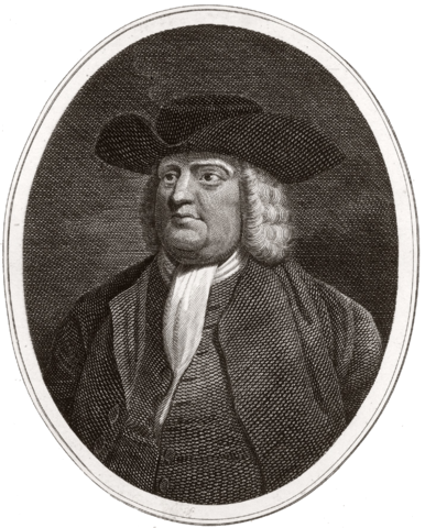 Portrait of William Penn, Public Domain, via Wikimedia Commons