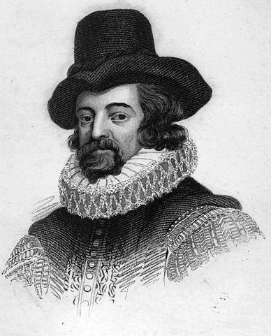 Portrait of Francis Bacon by Drebbel, Public Domain, via Wikimedia Commons
