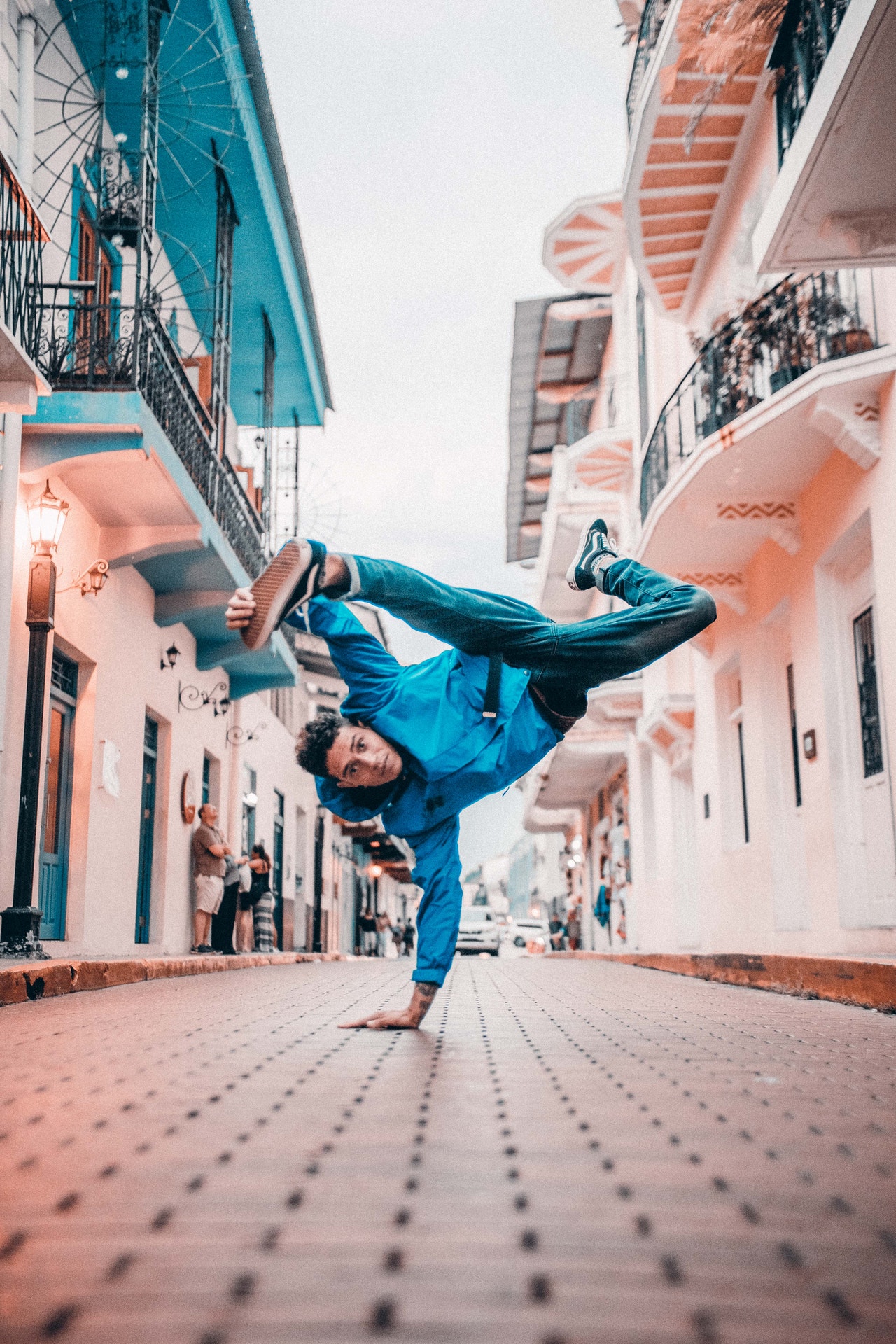 How do you get to amazing?  Again, and again, and again.

[PHOTO CREDIT: “Man Break Dancing on Street” by Luis Quintero. Pexels, 16 Oct. 2018. CC0.]