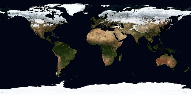 map of Earth