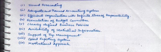 Essentials of Effective Budgeting System