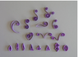 Basic Shapes of Quilling