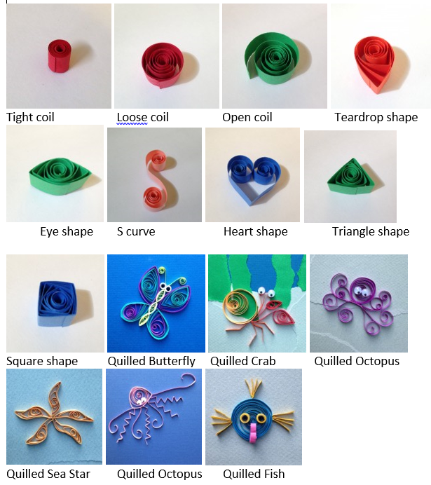 Quilling Shapes