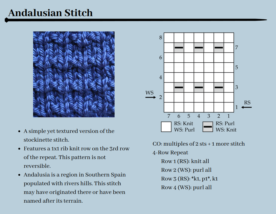 Andalusian Stitch