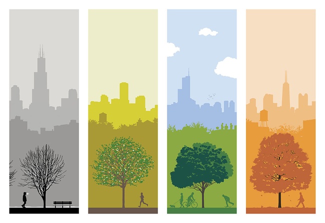 Chicago Seasons by Ryan Kapp