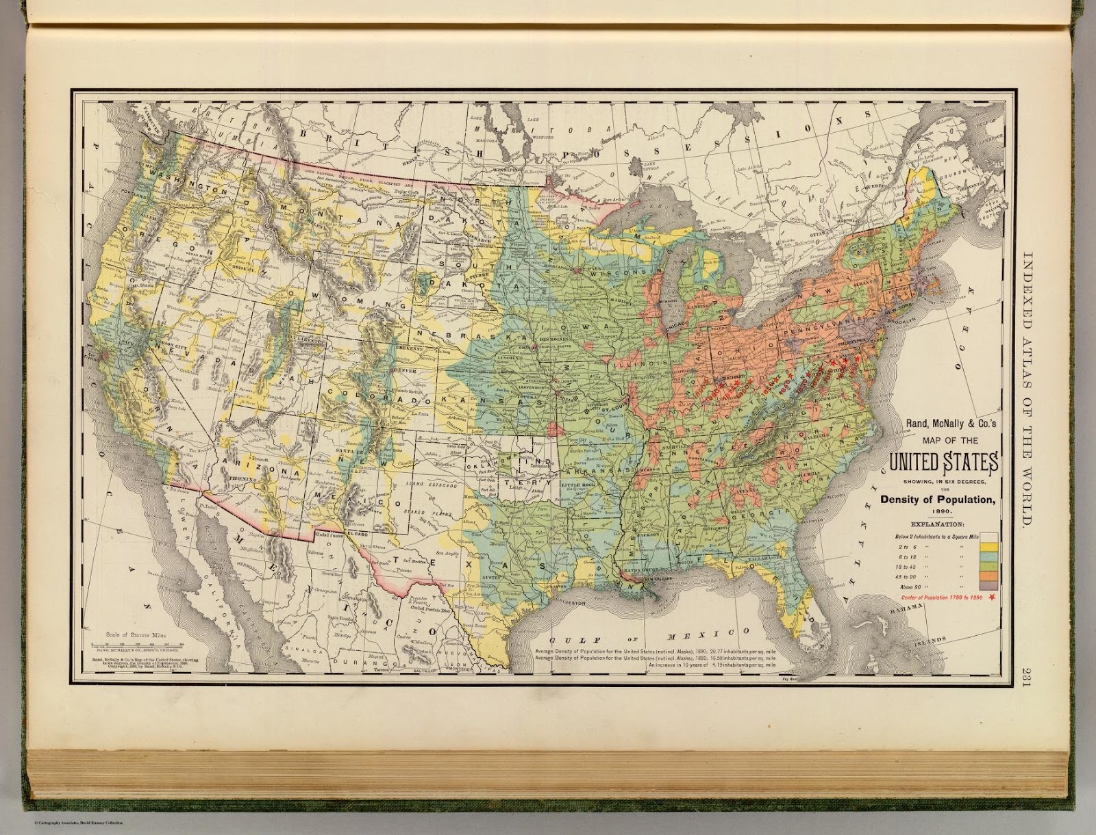 “United States Population Density 1890.” By Rand McNally [CC BY-NC-SA 2.0], via David Rumsey Map Collection.