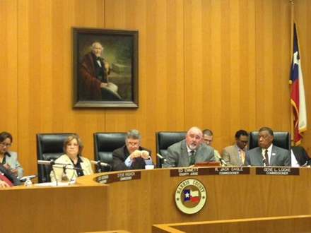 Pic of Harris County Commissioners Court 