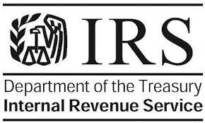 Department of Treasury Internal Revenue Service Logo