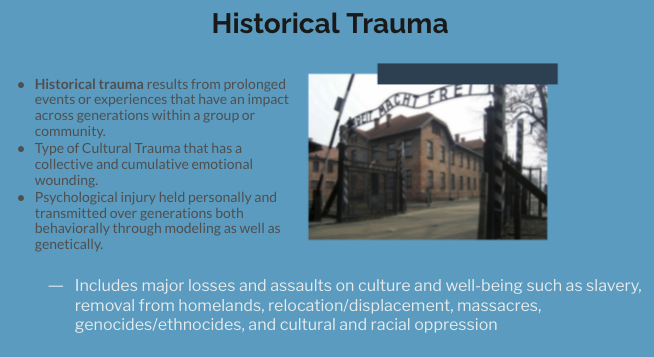Historical Trauma