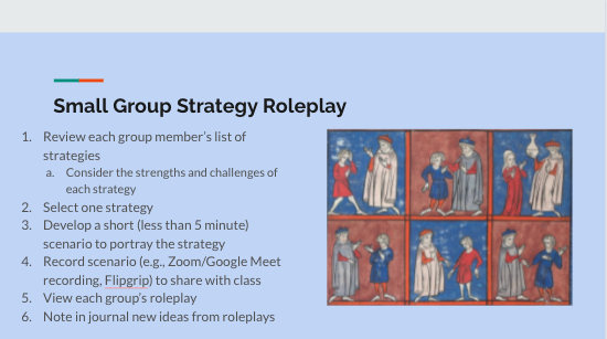 Small Group Strategy Roleplay