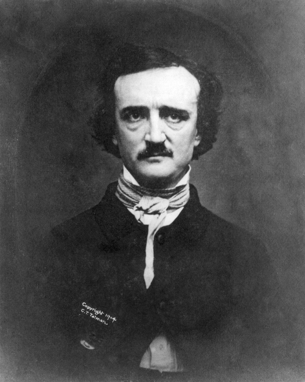 Portrait, Edgar Allan Poe, 1848