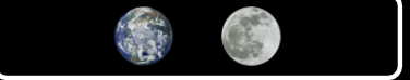 earth, moon icon choice in PhET simulation