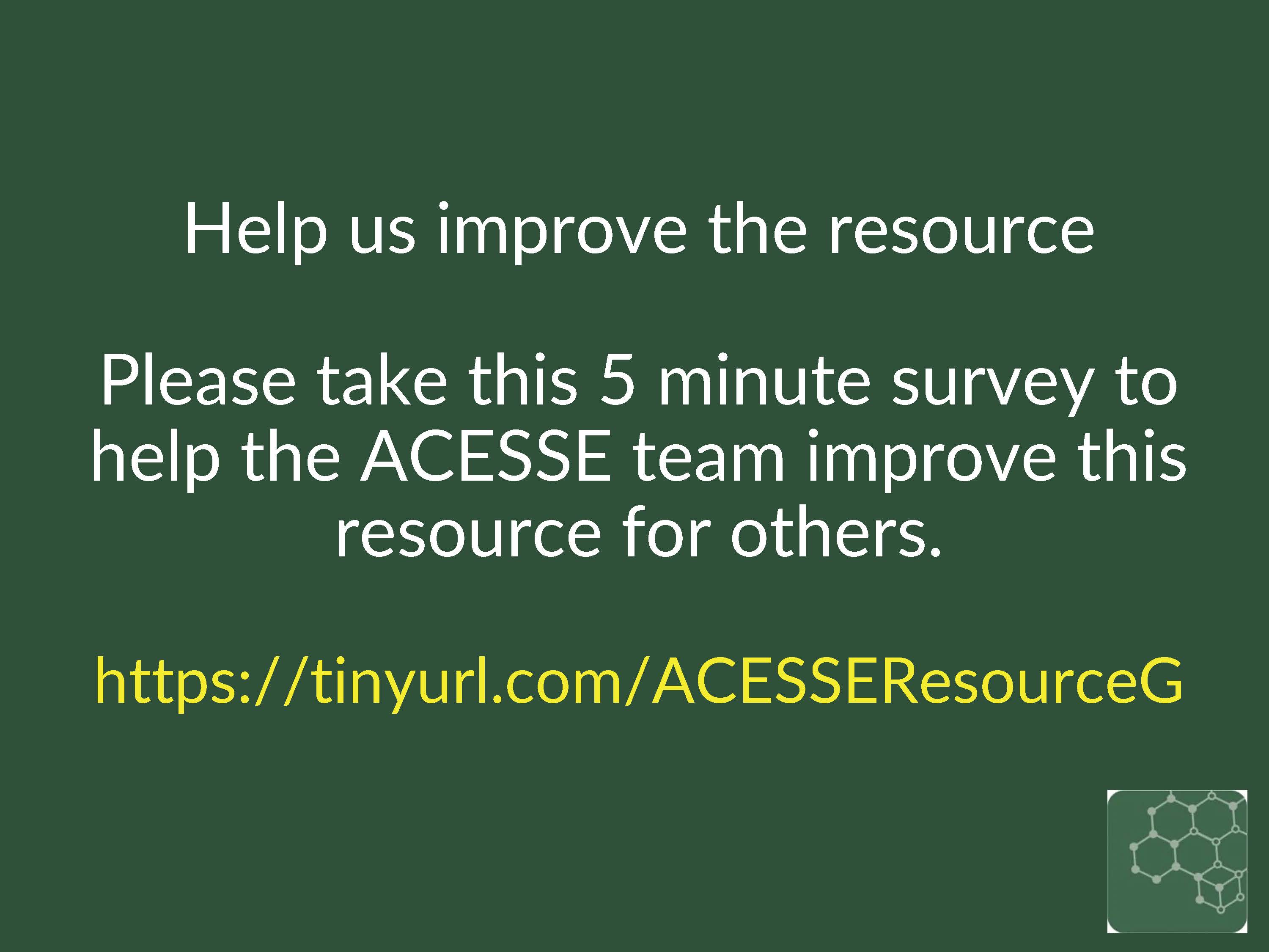 ACESSE Resource G slide 63