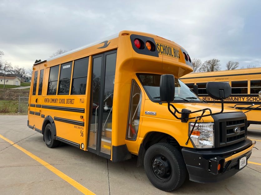 A special needs school bus