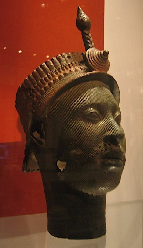 Sculpture of a head