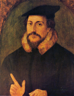 Portait of John Calvin