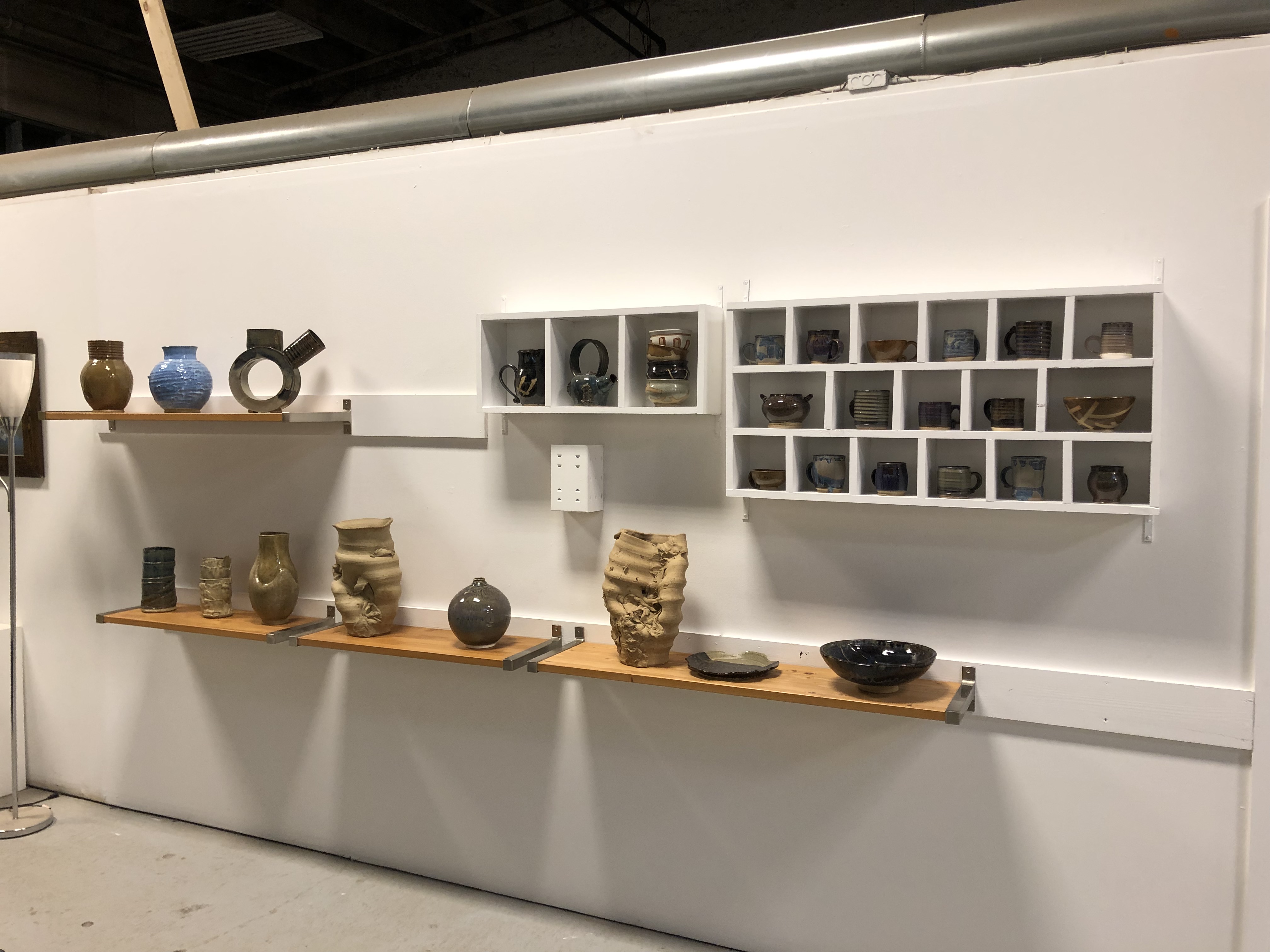 ceramics display
