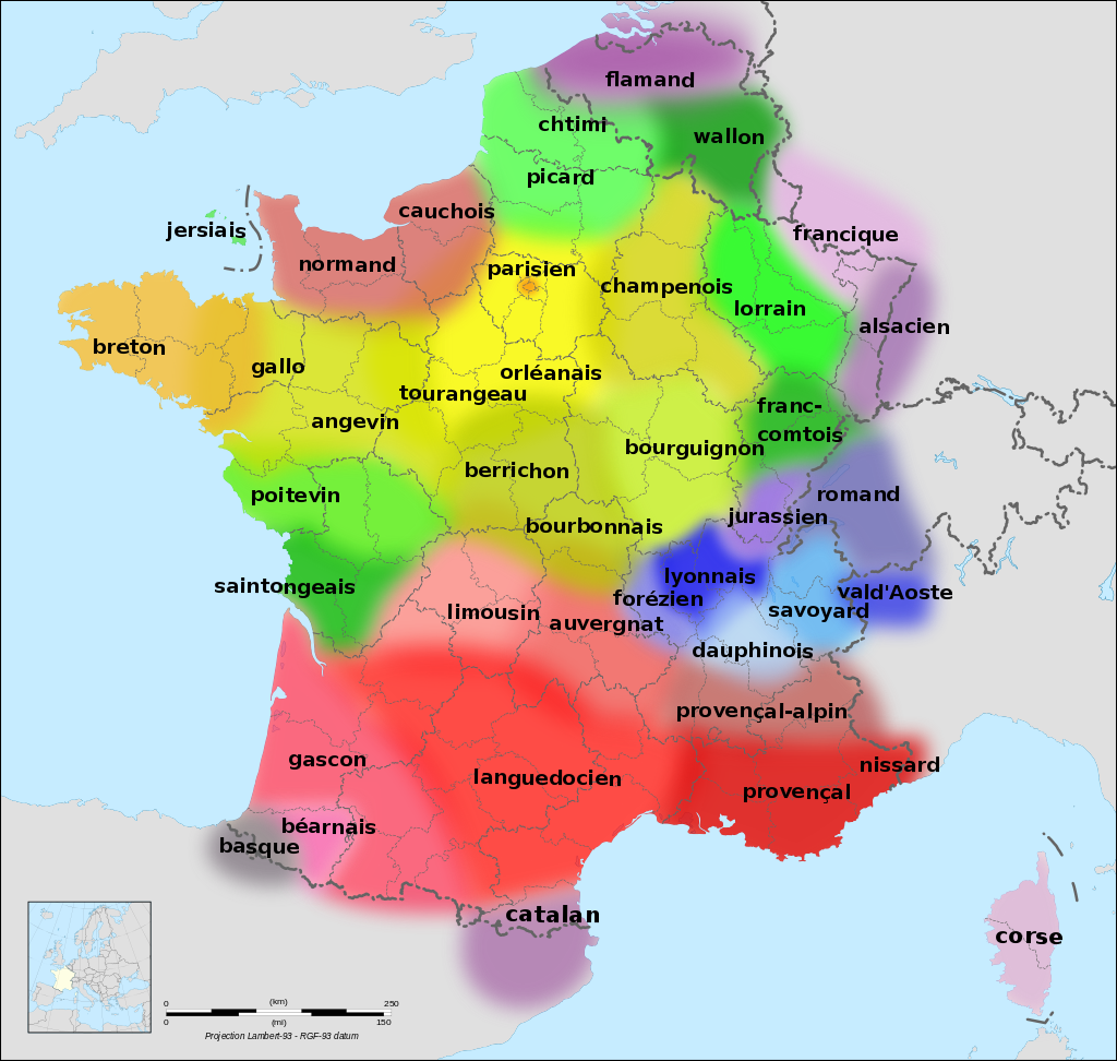 map of dialects