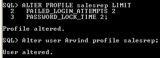 Figure 2-11 Failed login attempts and Lock time