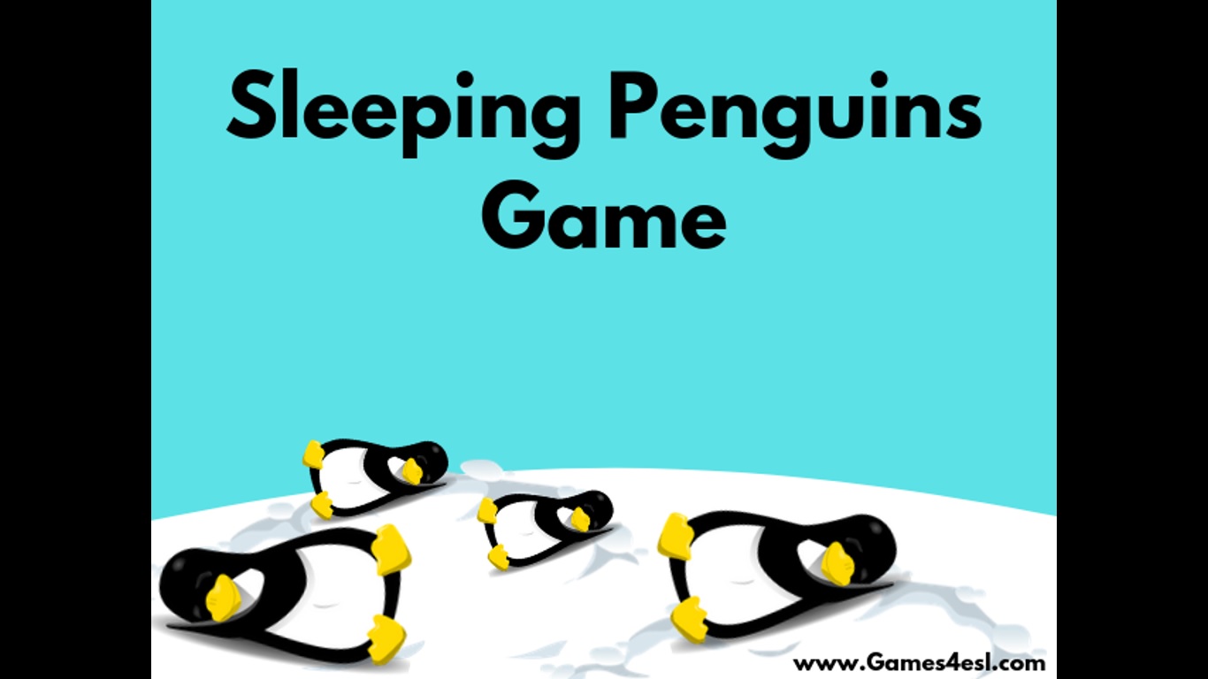 Sleeping penguis game