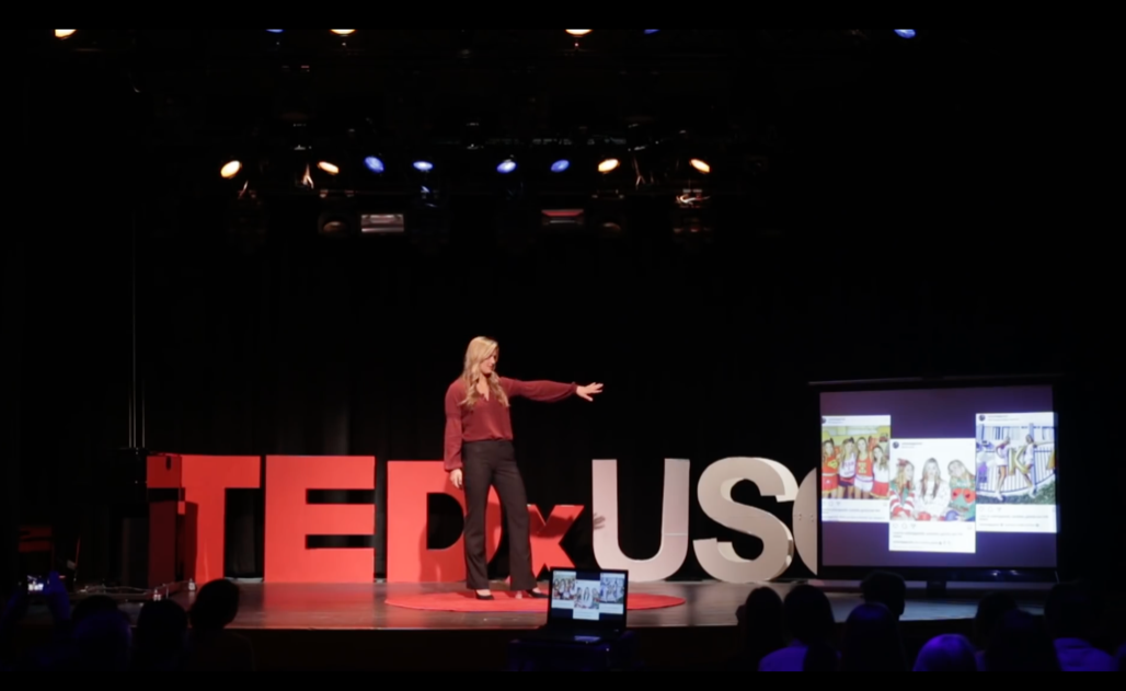 Victoria Garrick in a 2017 TEDxTalk (TEDxTalks, Garrick, 2017)