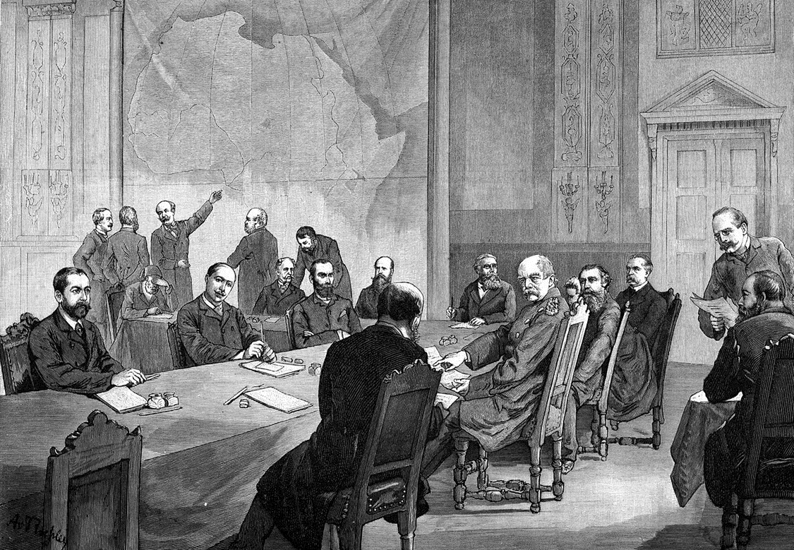 Illustration of Berlin Conference, 1884