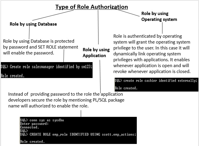 Type of Role Authorization