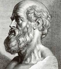 A sketched bust of Hippocrates. Source: npr.org