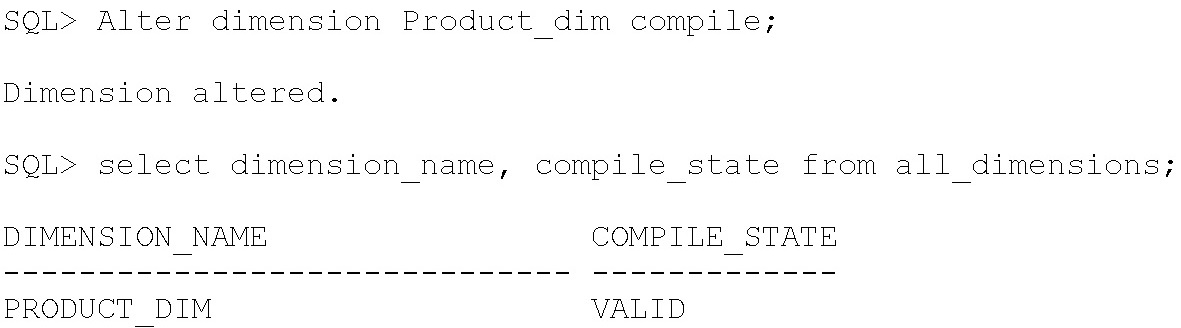 product compile state