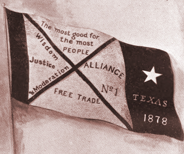 “Farmers’ Alliance Banner.” Licensed under PD-US via Wikipedia
