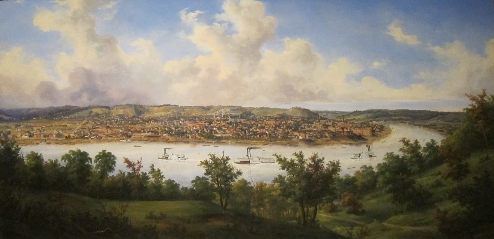 “View of Cincinnati” 1853. Edward Beyer [Public domain], via Wikimedia Commons