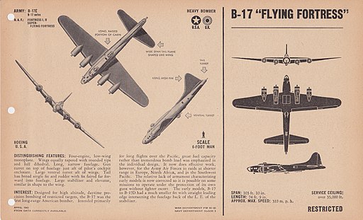 B17 Bomber assets