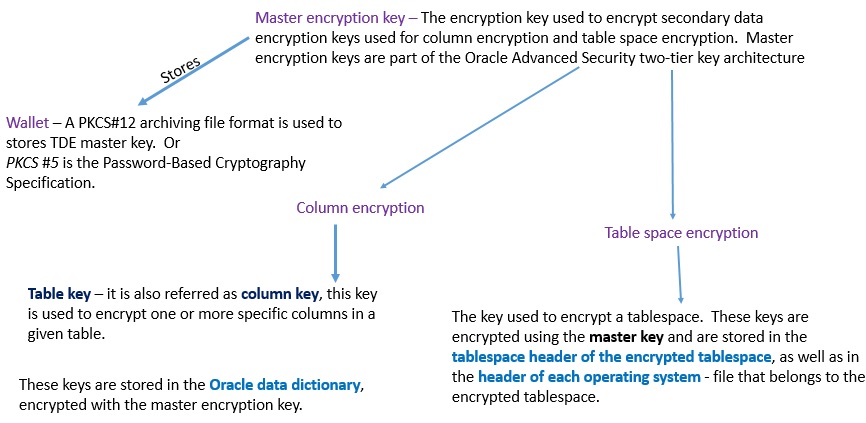 Encryption keys