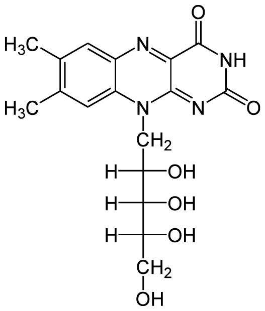 Riboflavin Structure